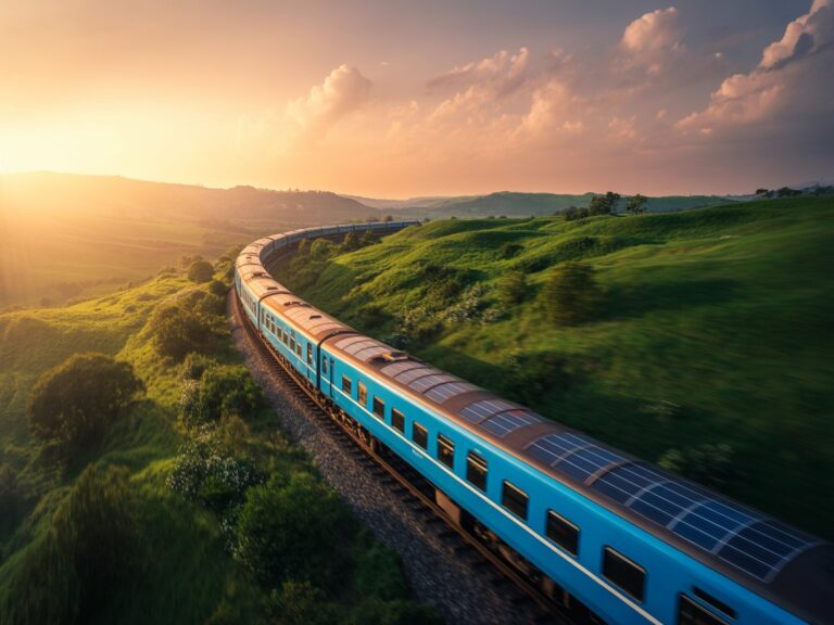 Indian Railways Unveils Solar-Powered Passenger Coach, Bringing Renewable Energy Onboard