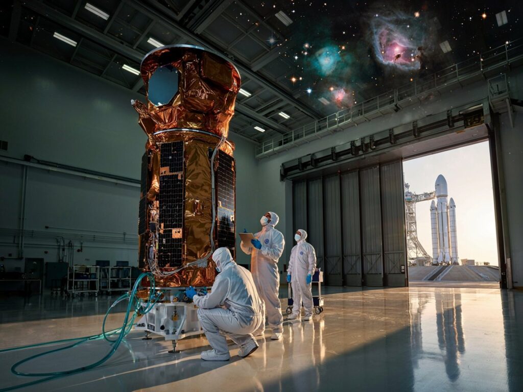 NASA Fuels Roman Space Telescope Ahead of Historic August Launch to Explore Dark Energy and Alien Worlds
