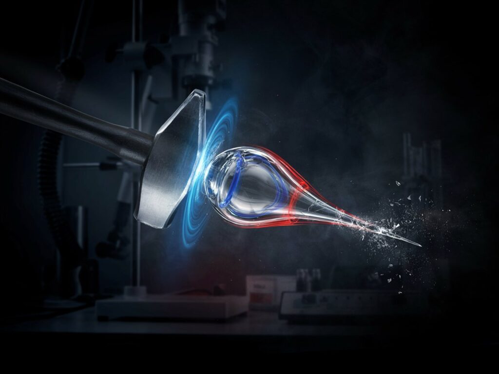 Prince Rupert's Drop The Incredible Glass That Can Survive a Hammer but Explodes with One Tiny Crack