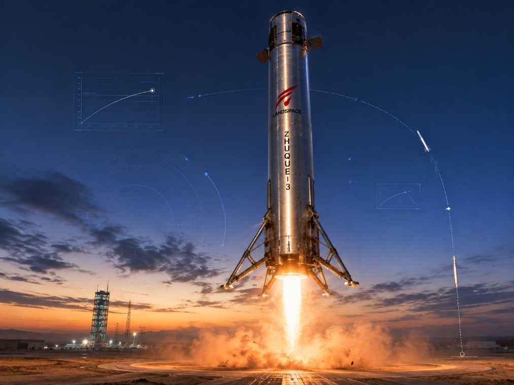Reusable Rockets LandSpace’s Zhuque-3 Joins the Race for Recoverable Boosters