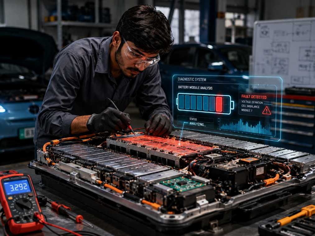 Engineering Student’s EV Battery Repair Sparks Debate Over Cost, Skills and Safety