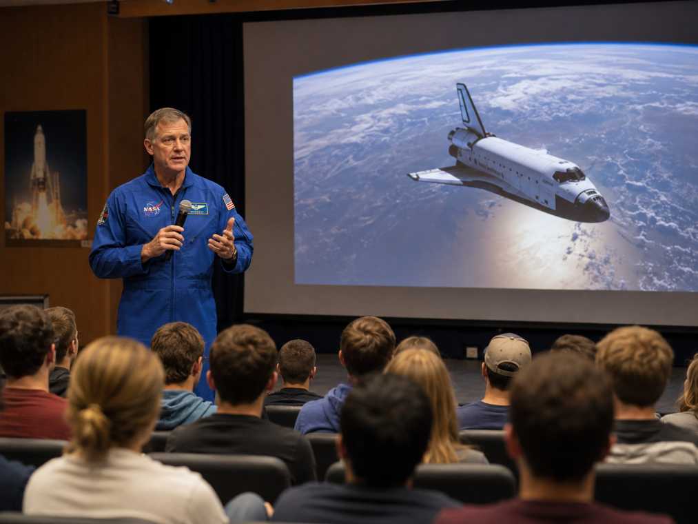 Meeting a NASA Astronaut How Donald A. Thomas Turned Spaceflight Into a Lesson in Curiosity