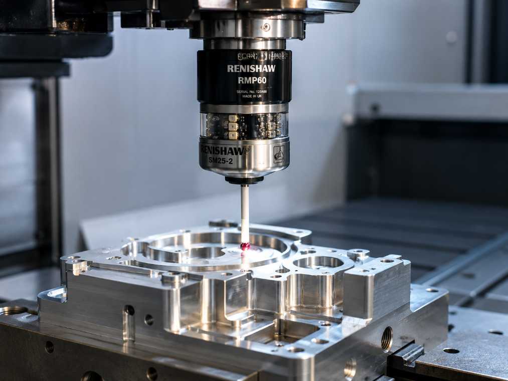 How a Tiny Renishaw Touch Probe Helps CNC Machines Make More Accurate Parts