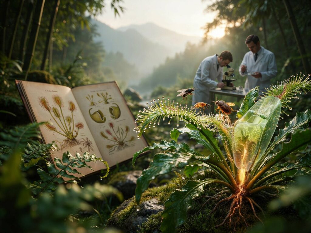 150 Years After Darwin's Prediction, Scientists Confirm Sticky-Haired Plants in China Are Truly Carnivorous