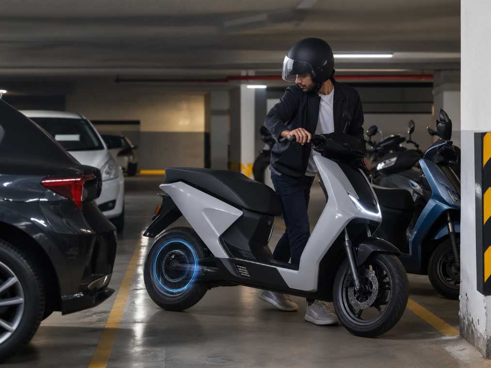 Ather Konarc’s AirWalk Feature Makes Moving the Scooter Feel Almost Effortless