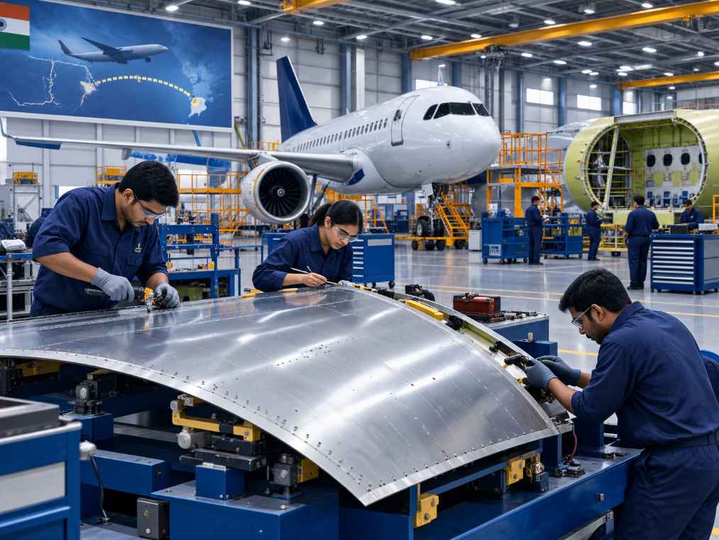Mahindra Aerostructures Wins Major Airbus Contract to Manufacture A320neo Fuselage Skins in India