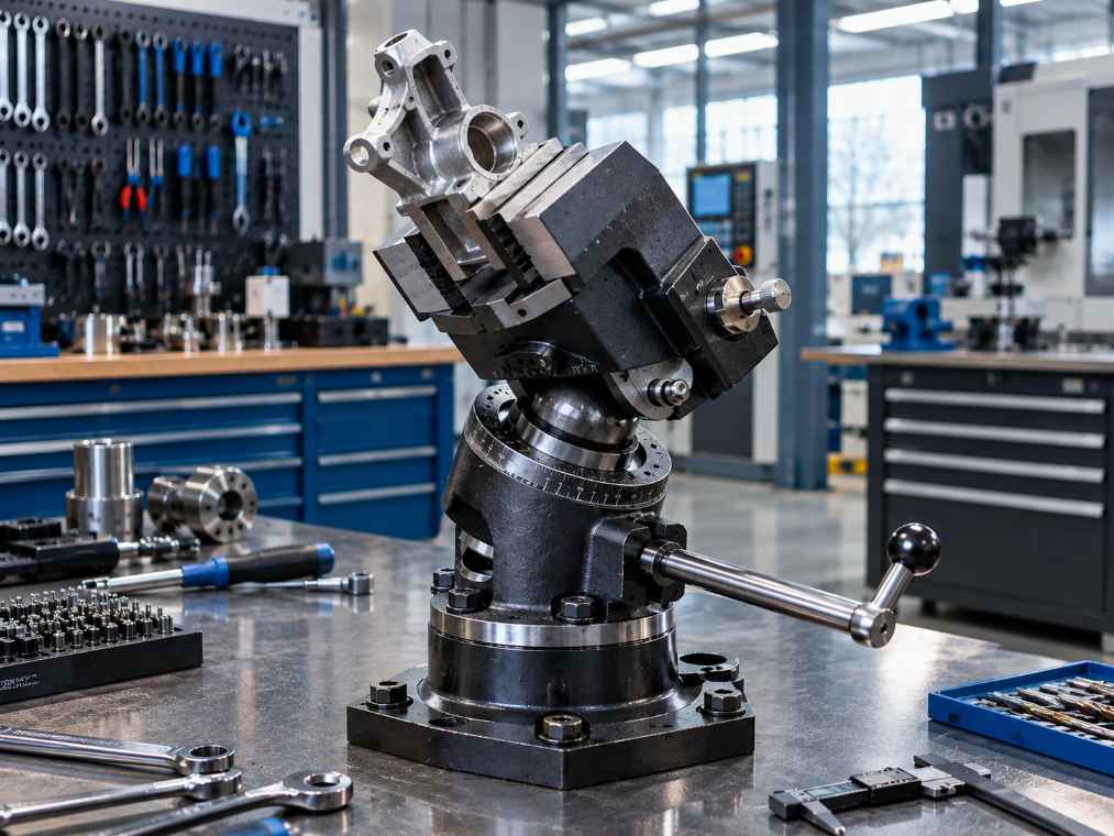 Articulating Bench Vise The Workshop Tool Designed to Work at Any Angle