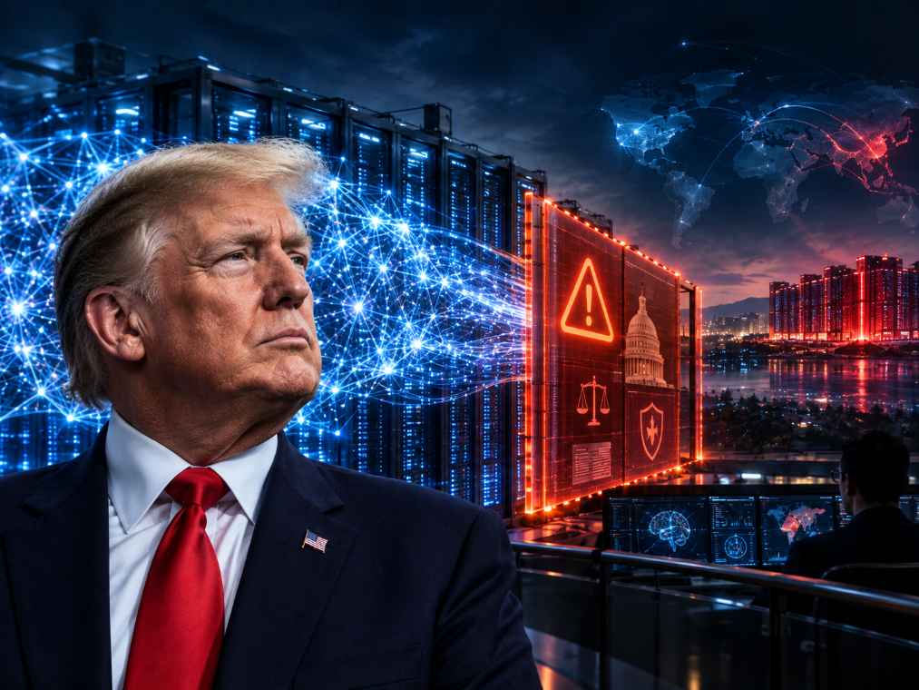 Trump Rejects AI Slowdown Calls, Says Guardrails Could Hand China the Lead