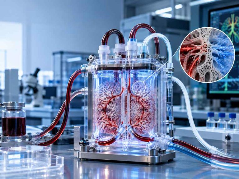 3D-Printed Lung Scaffolds Show Promise in Oxygen Exchange, Bringing Artificial Lungs Closer to Reality
