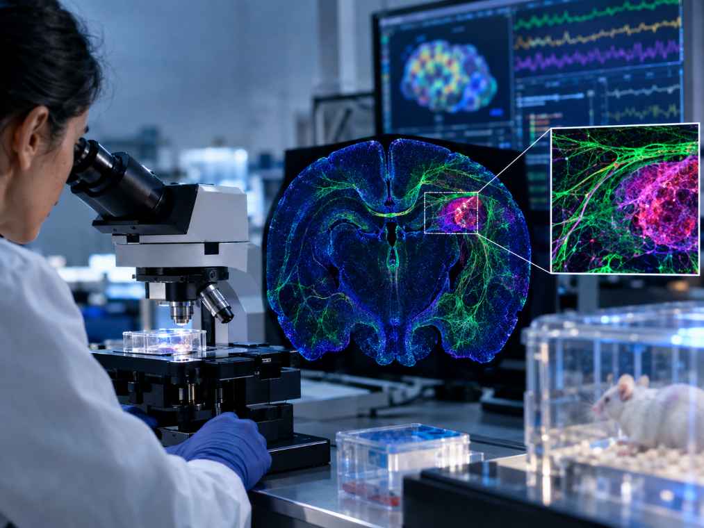 Human Brain Organoids Integrate Deeply Into Mice, Creating a New Model for Studying Neurological Disorders