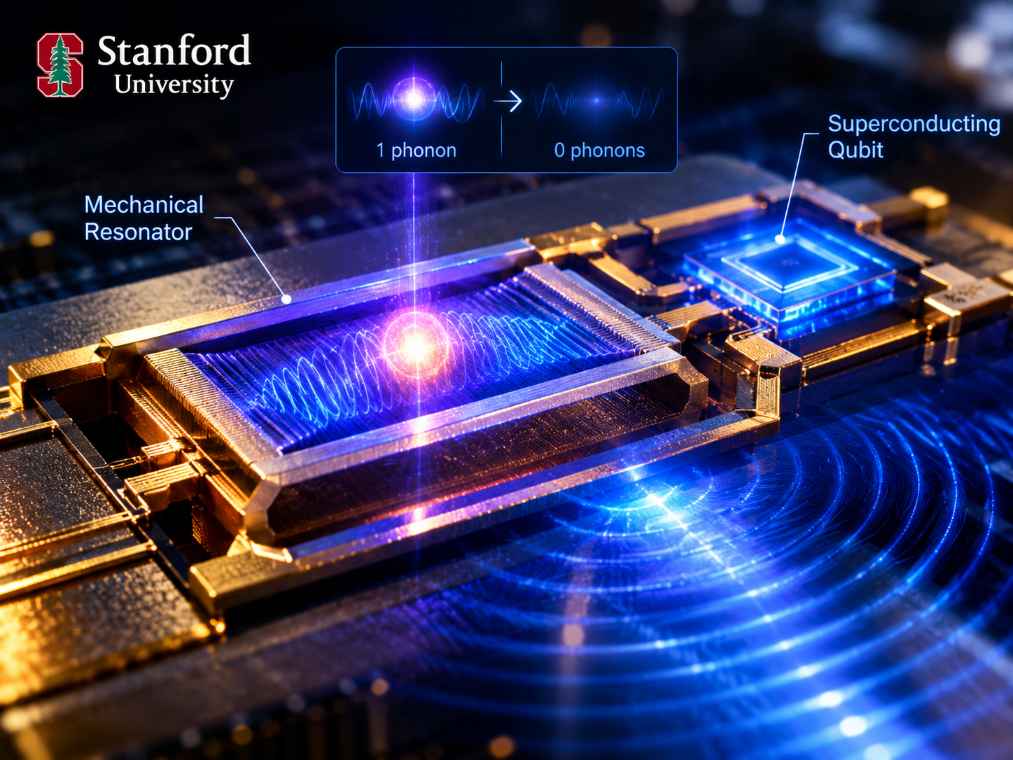 Scientists Capture a Quantum Jump in Sound in Real Time for the First Time