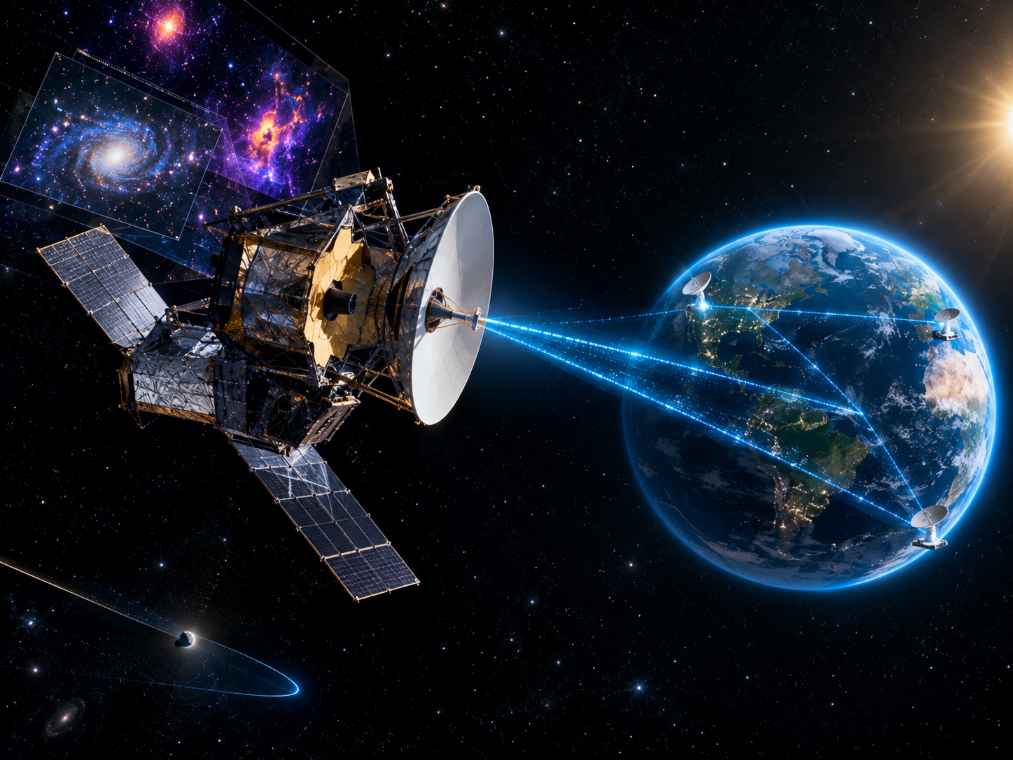 NASA Confirms Roman Space Telescope Ground Stations Ready for Its High-Volume Data