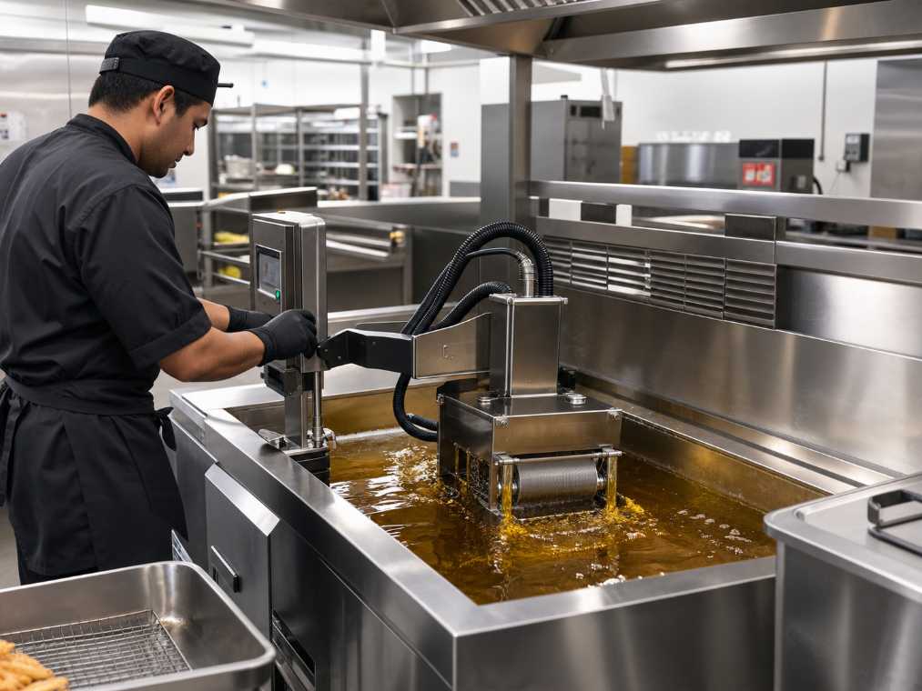 This Machine Filters Frying Oil While It Is Still Hot Here’s How It Works
