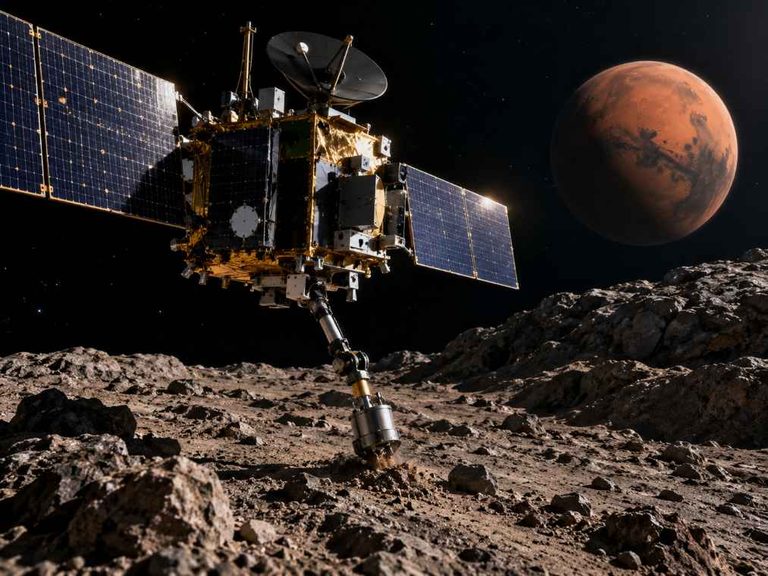 Japan Launches MMX Mission to Phobos to Bring Martian Moon Samples Back to Earth by 2031