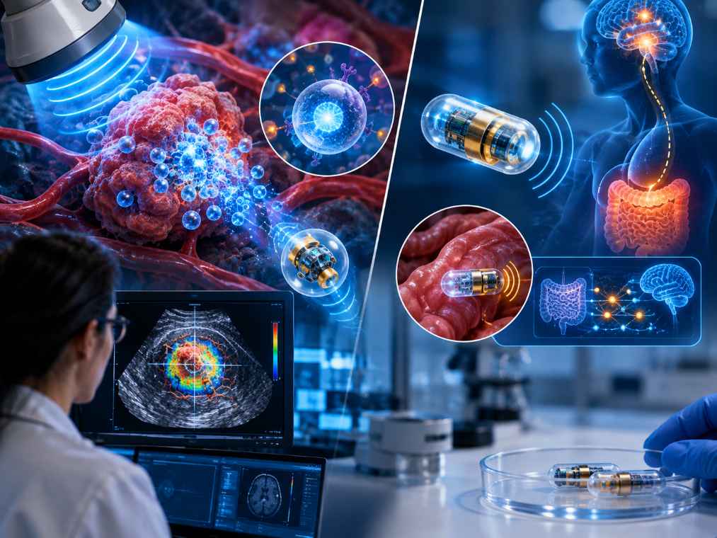 Ultrasound Nanobubbles and Smart Pills Are Opening New Routes for Targeted Drug Delivery