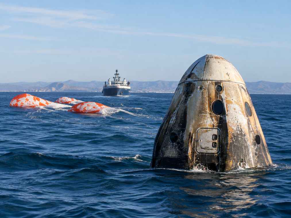 NASA’s SpaceX Crew-12 Returns Safely After 237 Days in Space