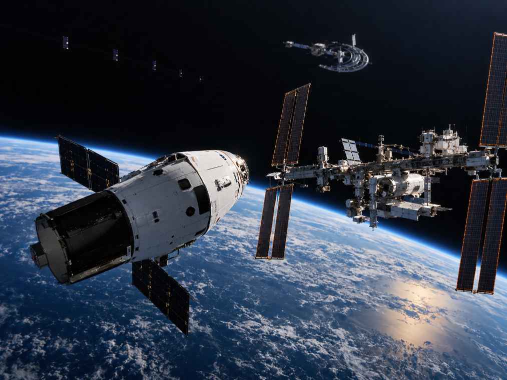 SpaceX Expands Cargo and Starlink Operations as NASA Prepares for Commercial Space Stations