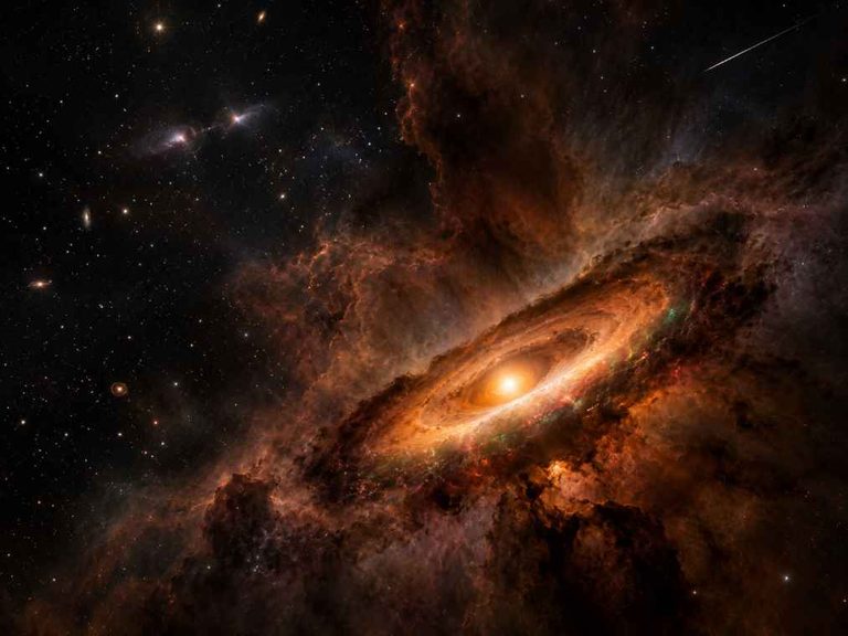 ALMA Finds Rare Space Methanol as Astronomers Investigate Early-Universe Black Holes and October’s Meteor Showers